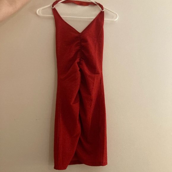 NWT Red halter dress from H&M - Picture 4 of 7